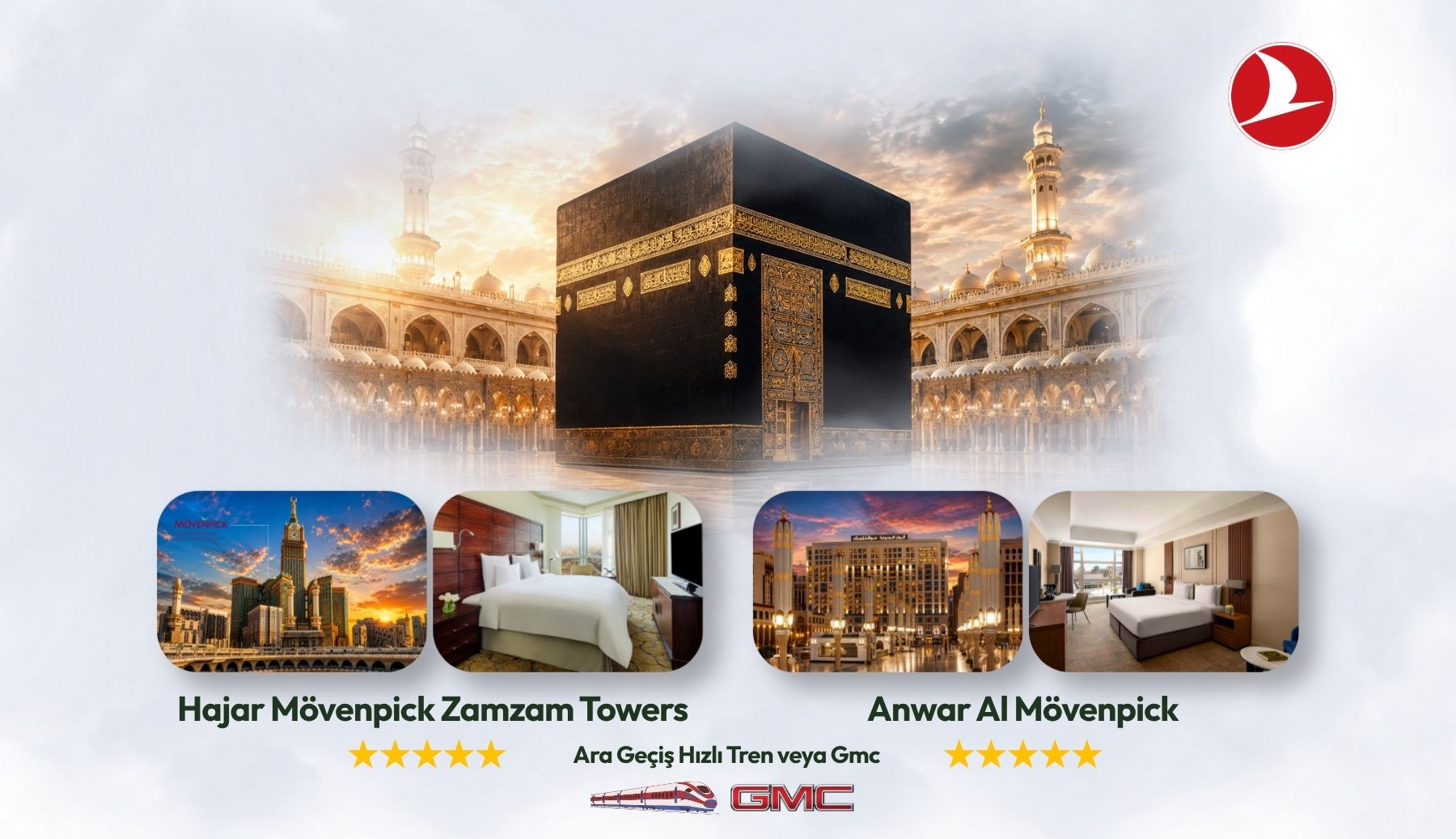 14 Eylül 5* Deluxe Umre Programı