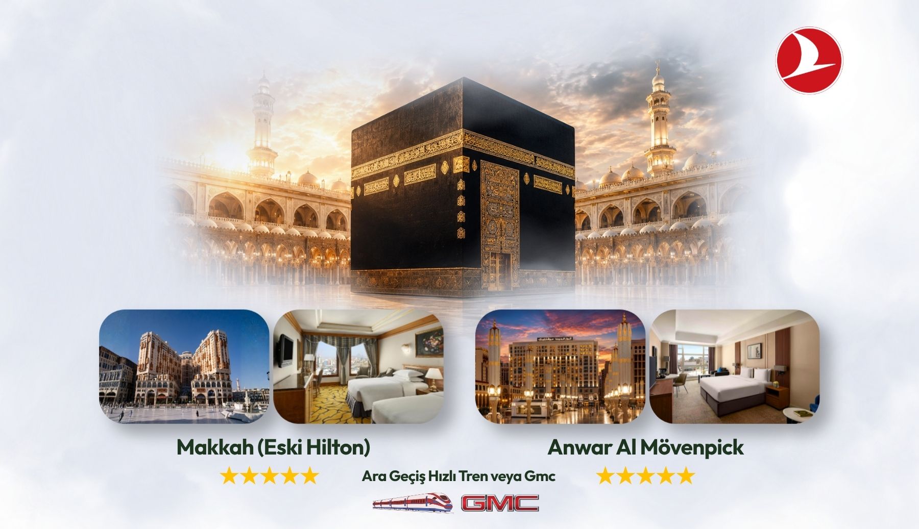 11 Ekim 5* Deluxe Umre Programı