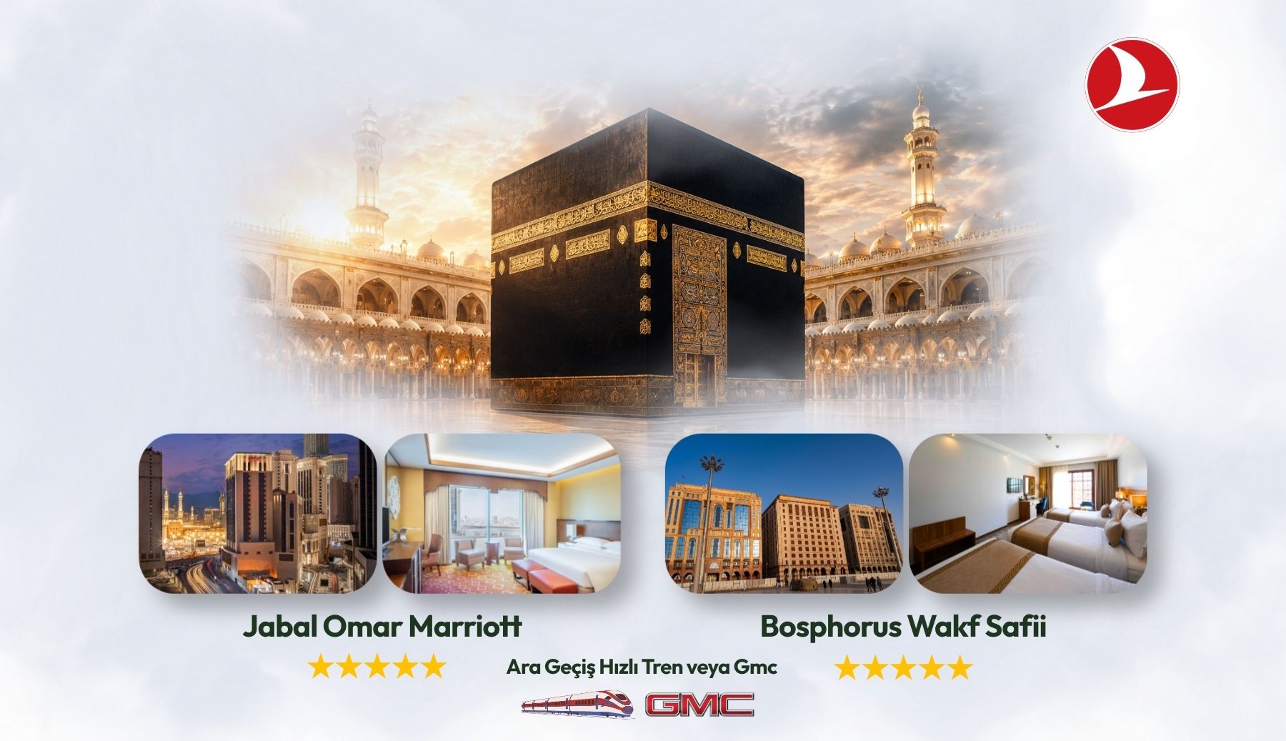 31 Aralık 5* Deluxe Umre Programı