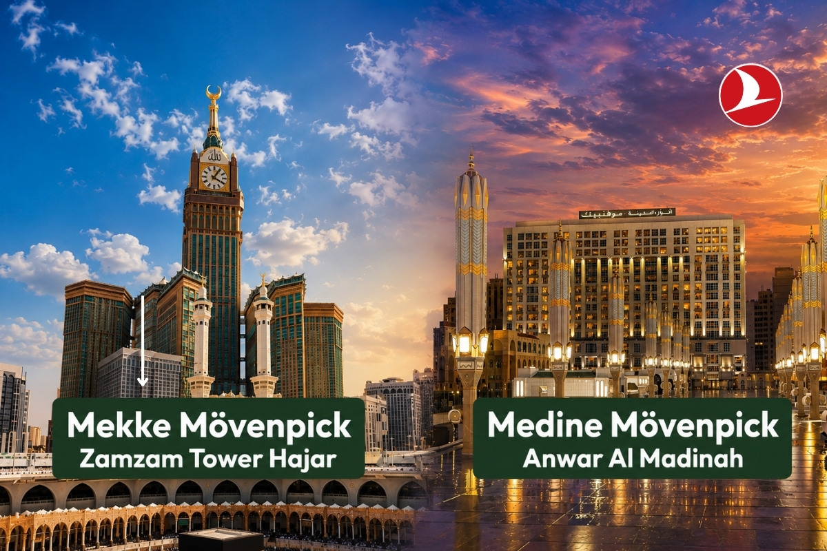 23 Temmuz 5* Deluxe Umre Programı